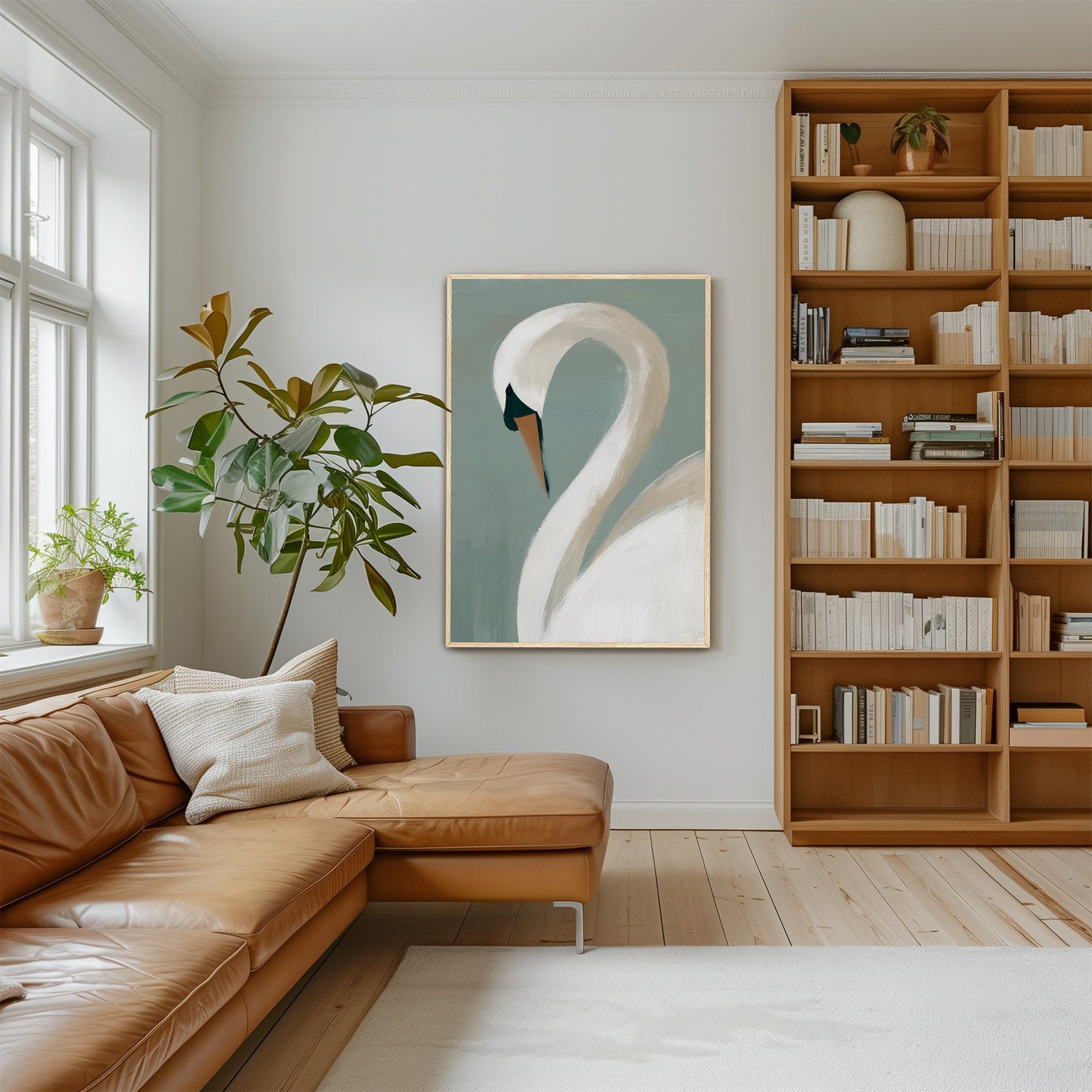 'Plume' Canvas Wall Art