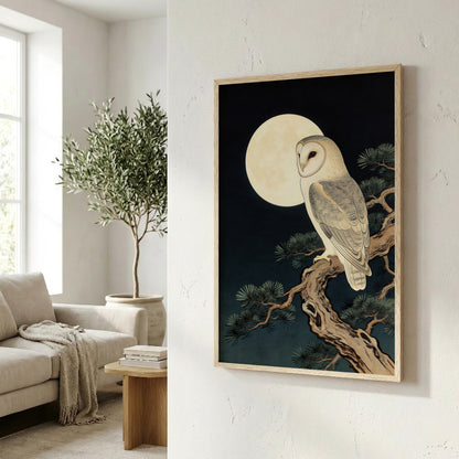 Moonlit Owl