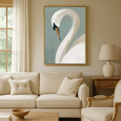 'Plume' Canvas Wall Art