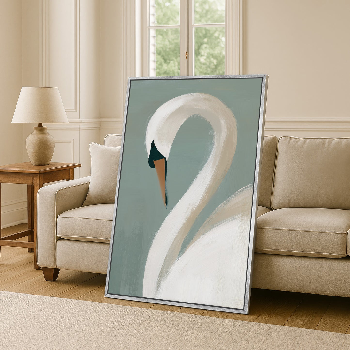 'Plume' Canvas Wall Art
