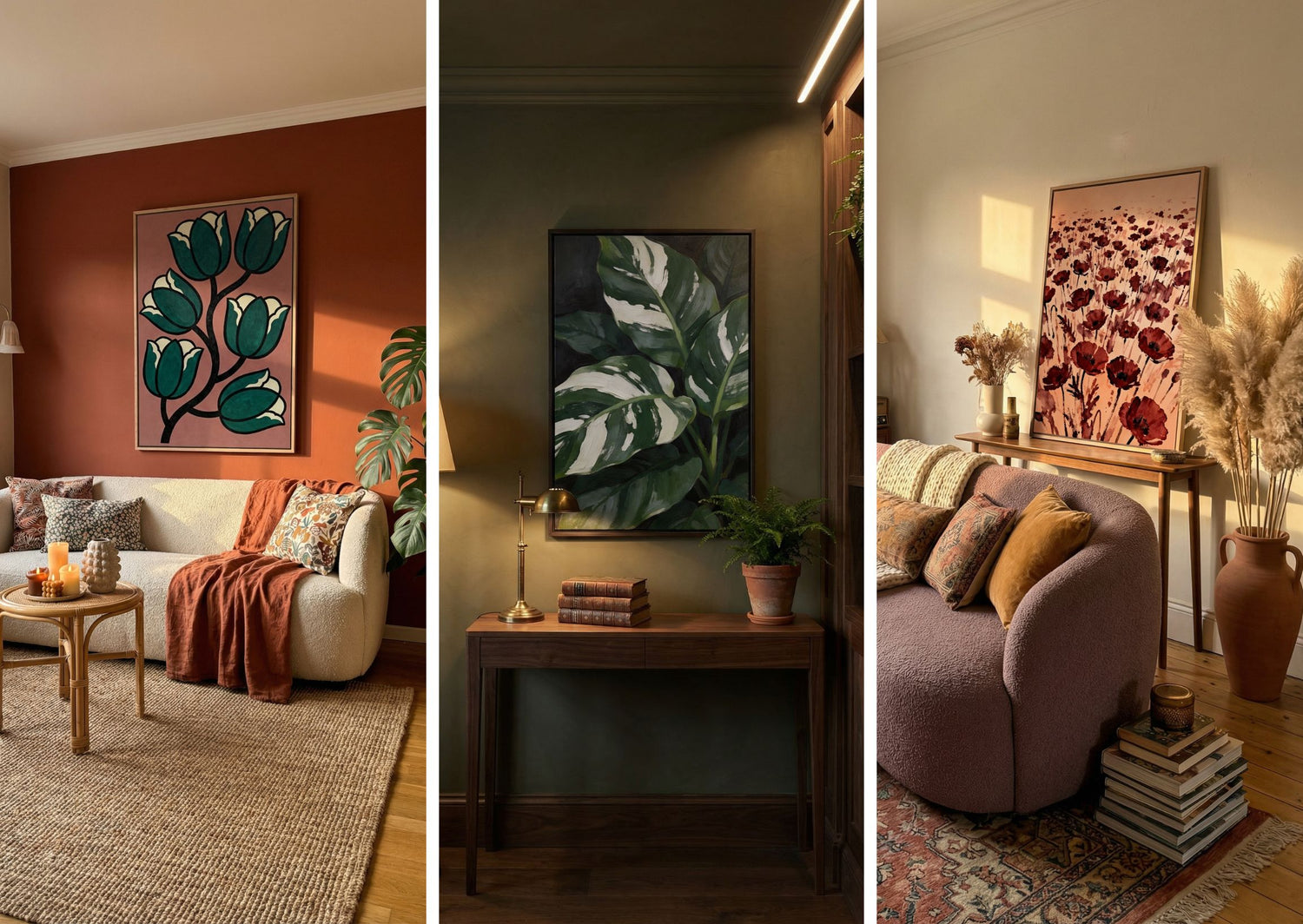 Botanical Luxury Framed Wall Prints